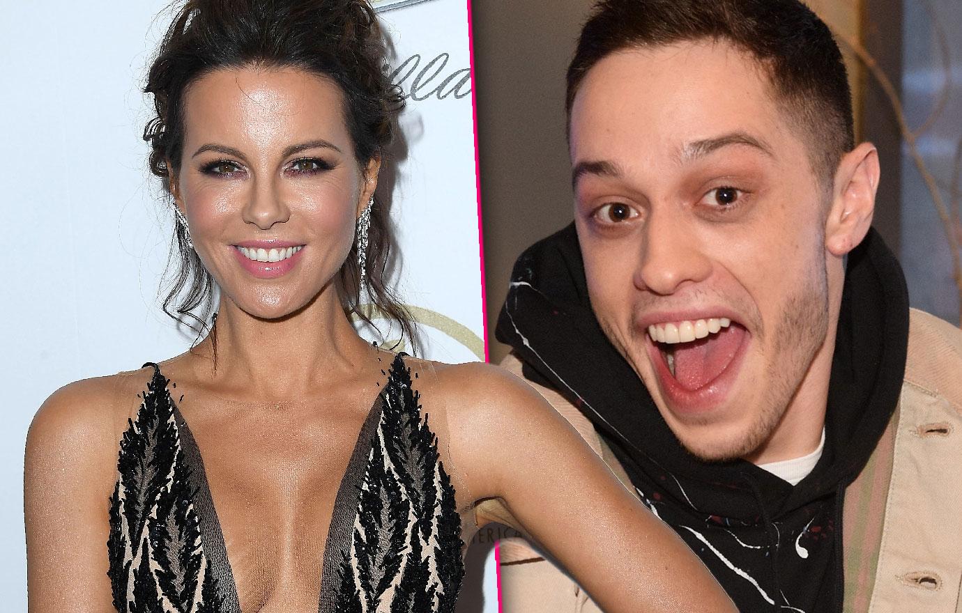 Kate Beckinsale Is Into Comic Pete Davidson