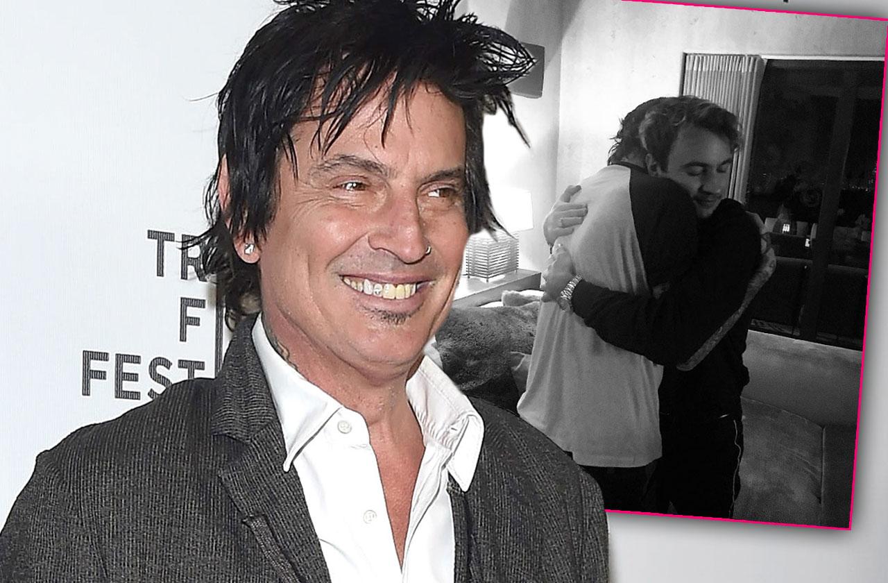 Tommy Lee Reconciles Son Brandon Nasty Fight