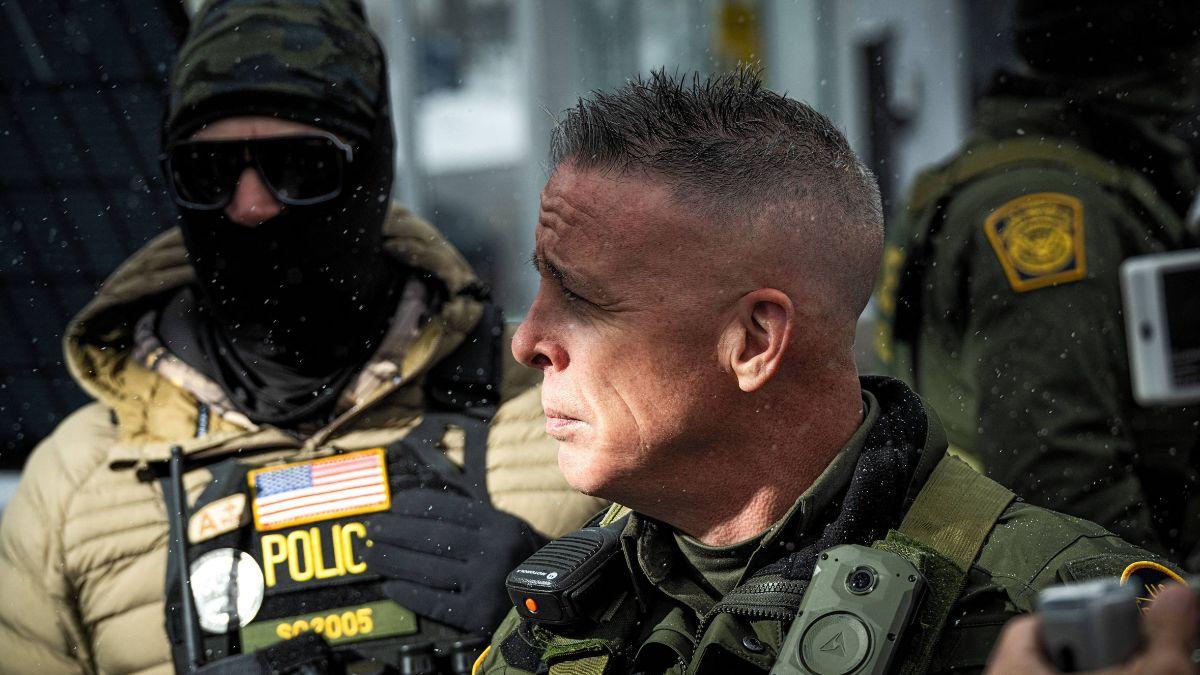 image of While criticizing several administration officials, Bovino praised Stephen Miller as the 'backbone' of Trump's administration.