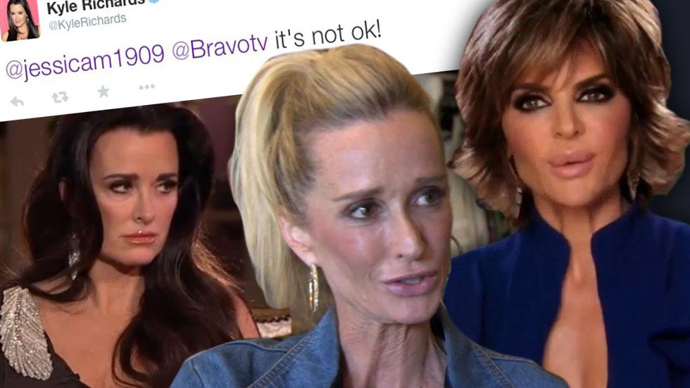 Kyle Richards Calls Out Lisa Rinna's Treatment Of Kim