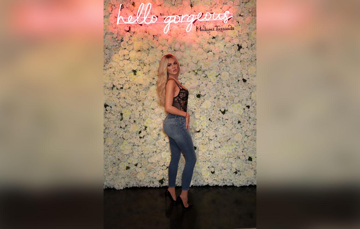 Khloe Kardashian Wax Figure Photos