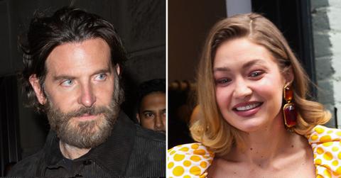 Split photo of Bradley Cooper and Gigi Hadid.