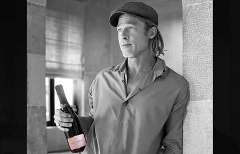 brad pitt wine