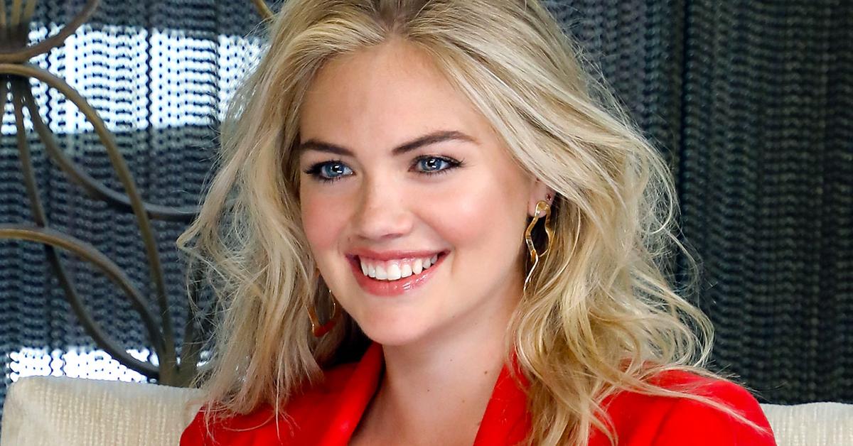 Kate Upton Looks Red Hot During Date Night With Justin Verlander