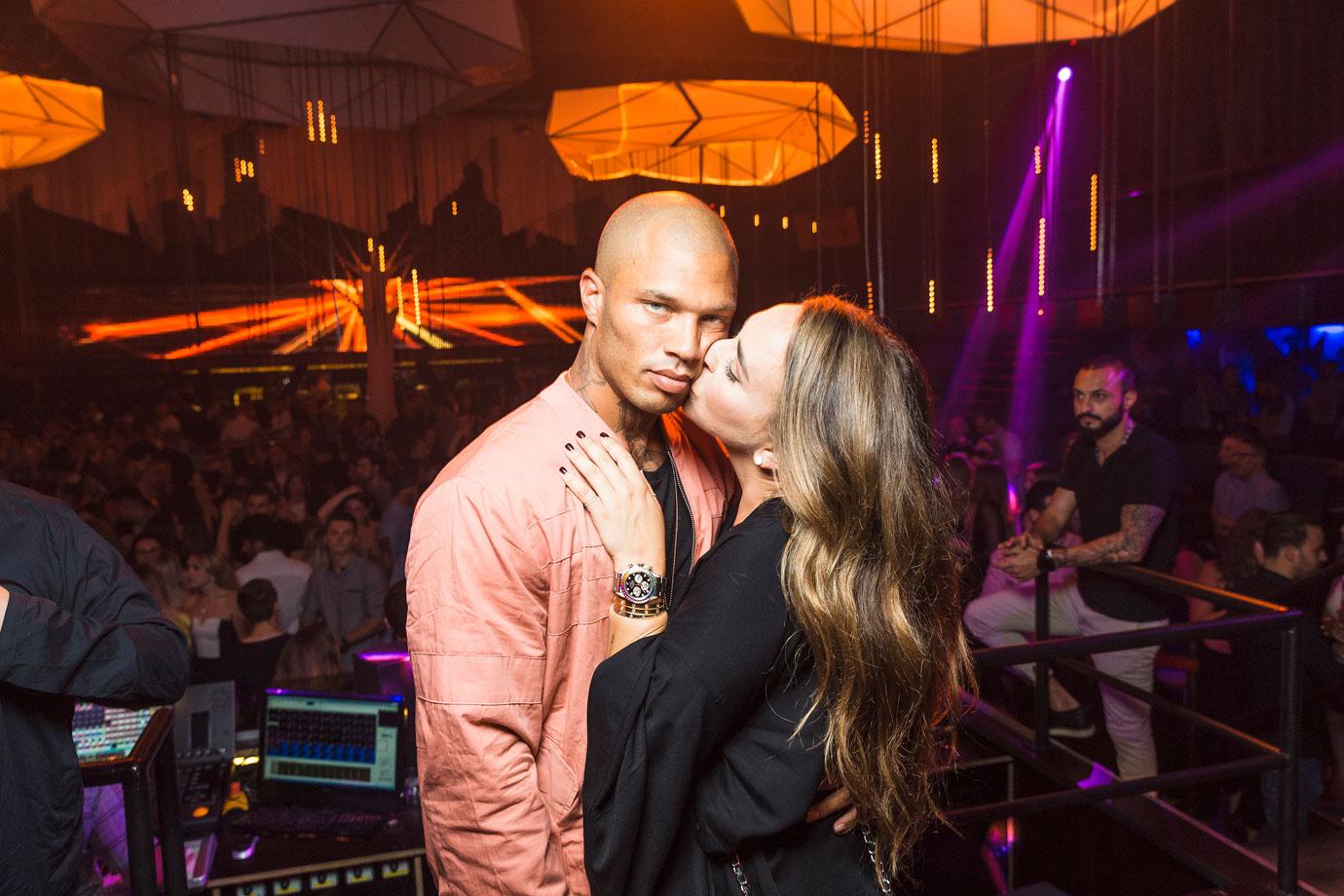 Jeremy meeks parties girfriend chloe green germany