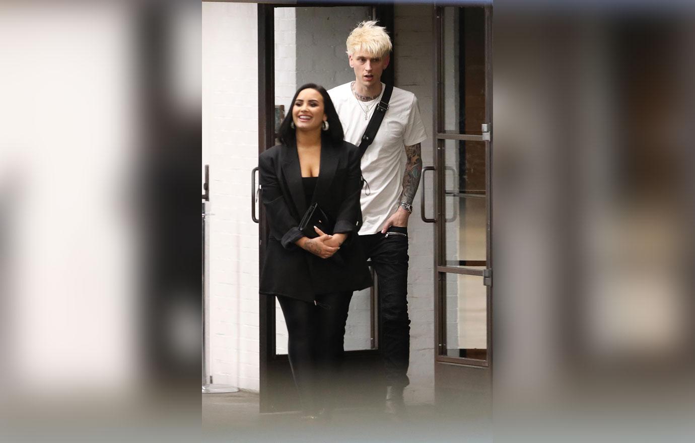 Demi Lovato Spotted In L.A. With Rapper Machine Gun Kelly