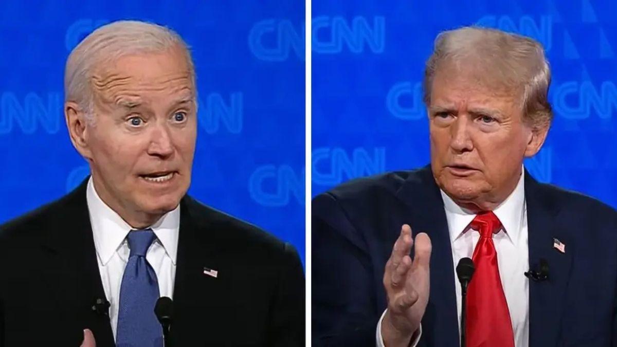 Photo of Joe Biden, Donald Trump