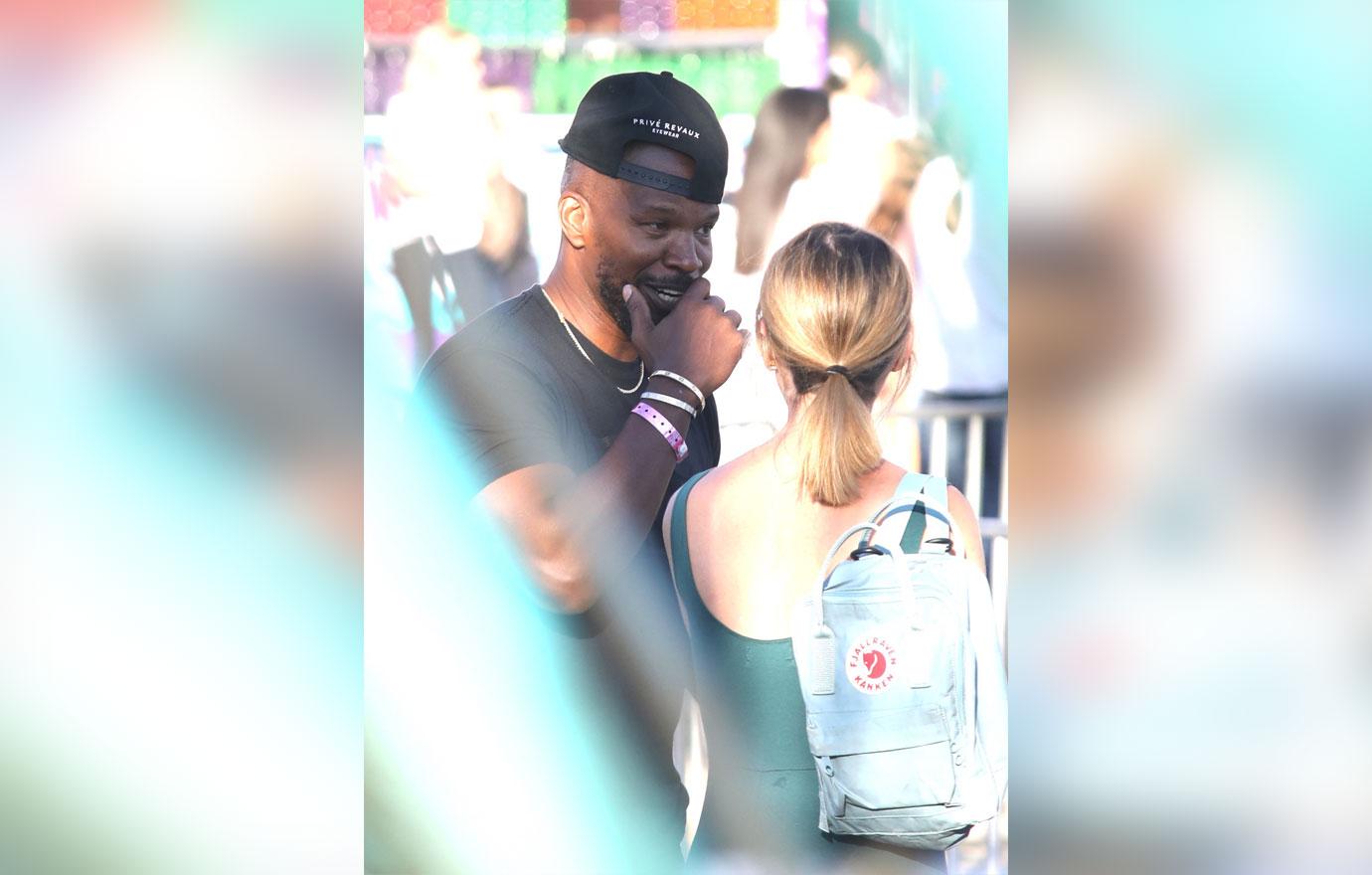 Jamie Foxx New Galpal Sela Vave At Cookoff Amid Katie Split