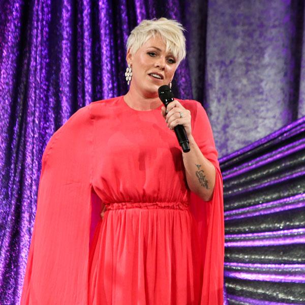 Pink Attends Pop Awards And Battles Fat Shamers