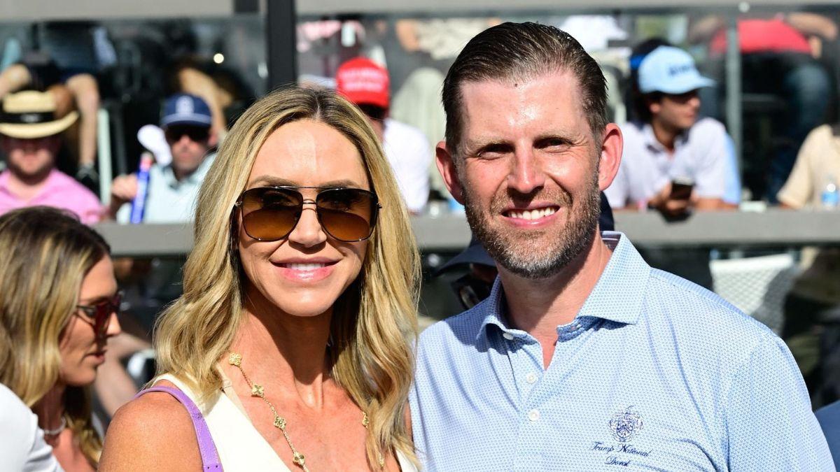 picture of Eric Trump and Lara Trump