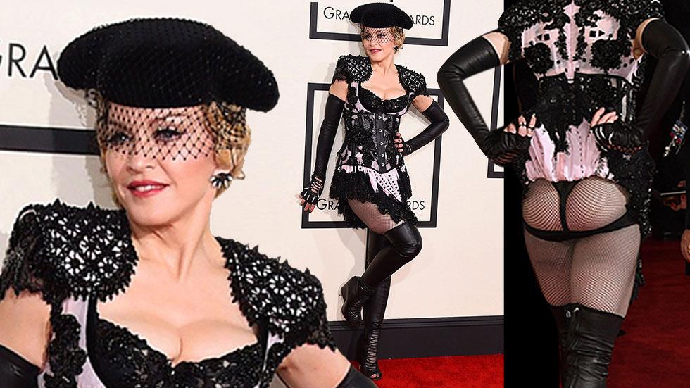 //grammy awards  red carpet madonna