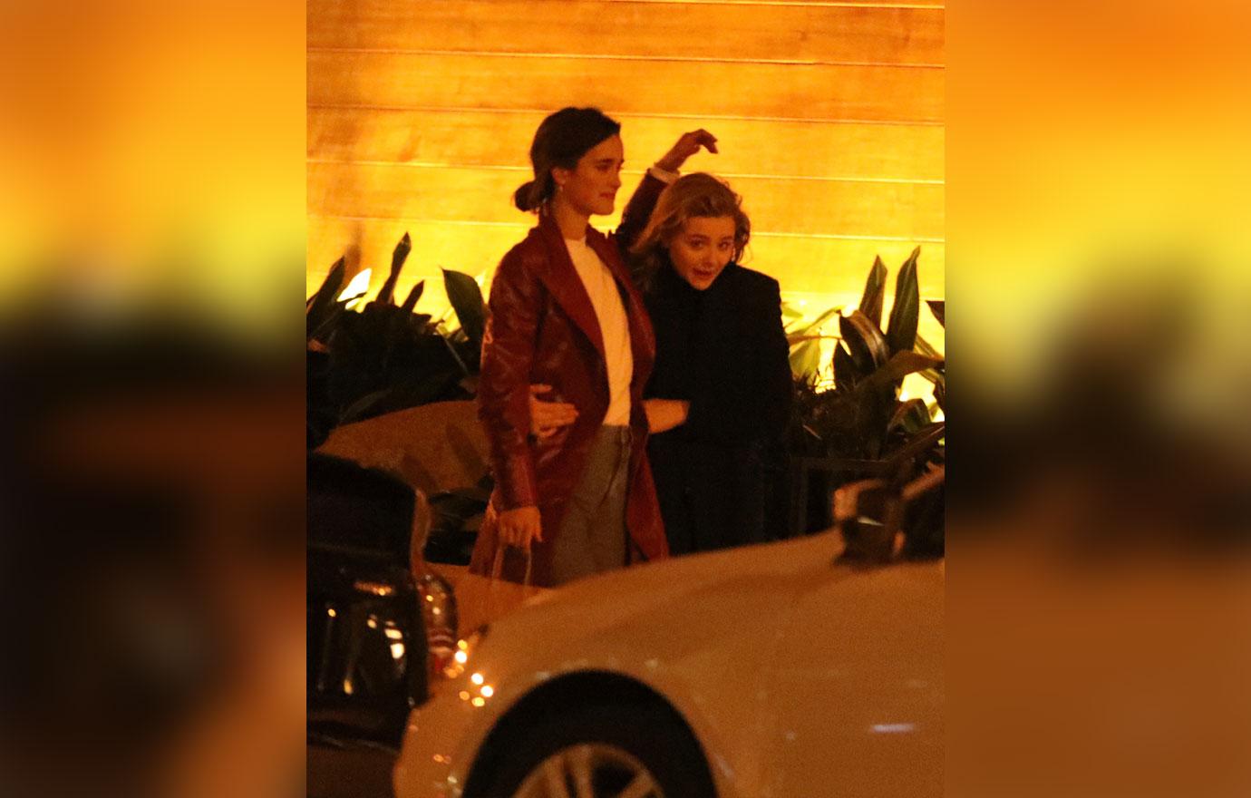 Chloë Grace Moretz Spotted Making Out with Model Kate Harrison