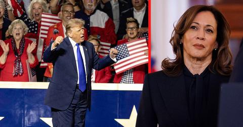 Donald Trump warned America 'wouldn't exist' if Kamala Harris had been elected president.