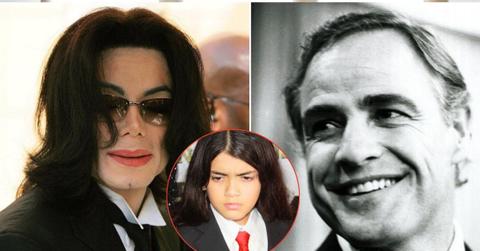 Photos of Marlon Brando, Michael and Bigi Jackson
