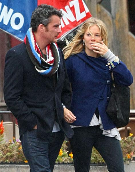 Balthazar Getty Sienna Miller Celebrities Snapped While Cheating