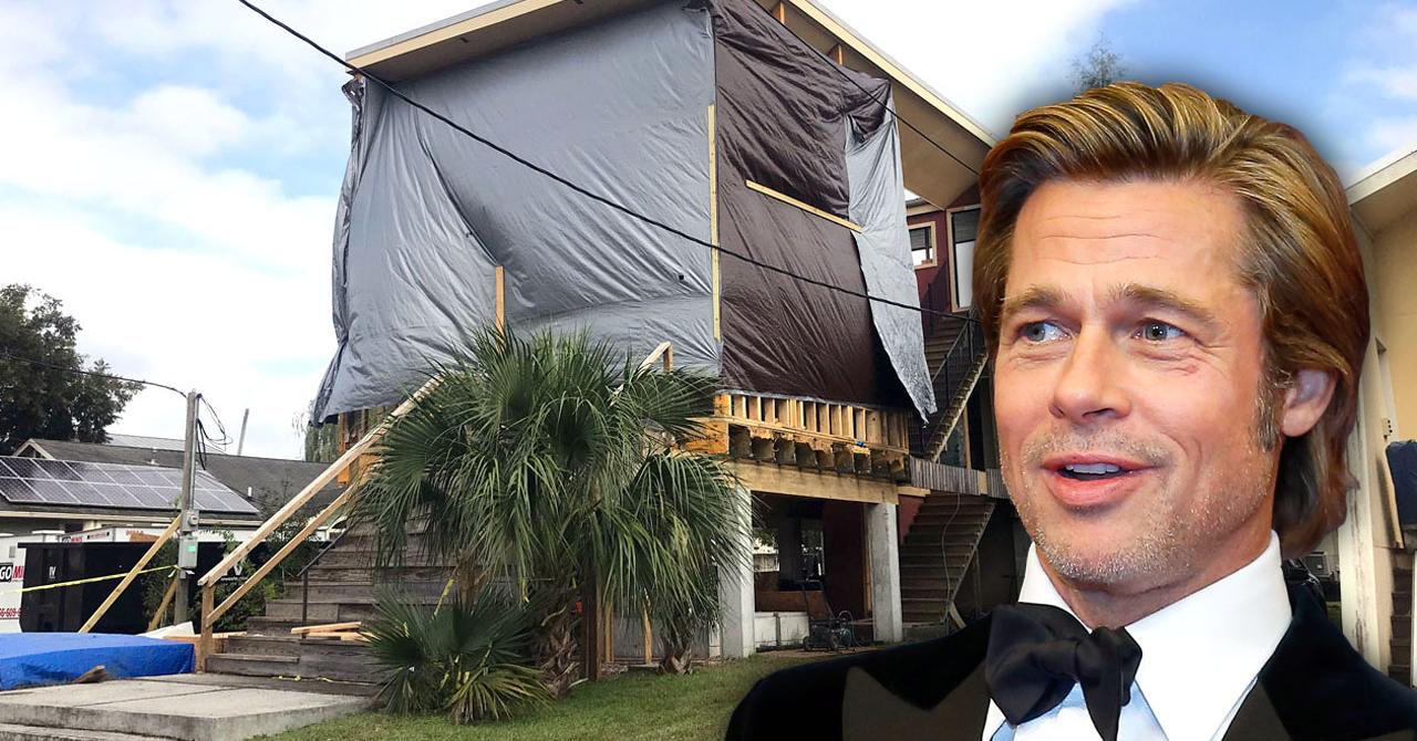 Brad Pitt’s Make It Right Foundation Fixes Damaged Houses In New Orleans