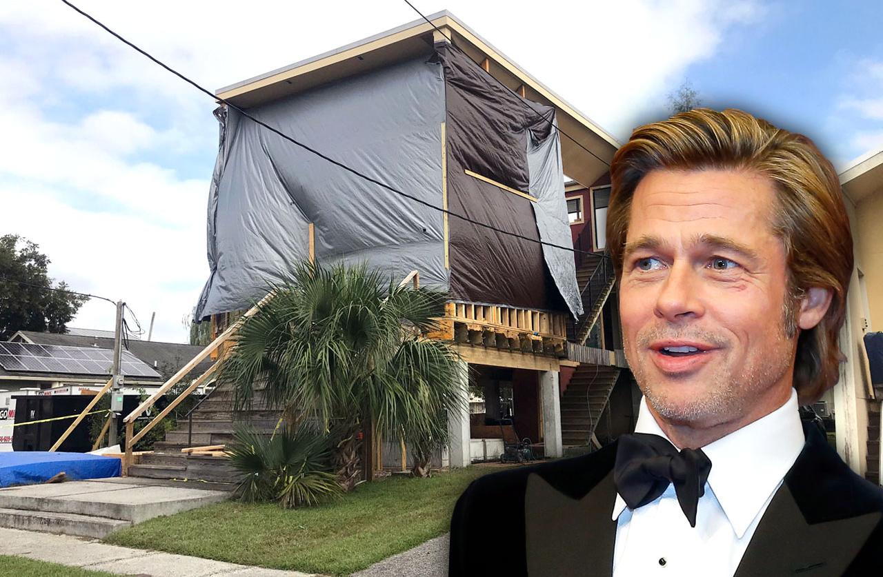 Brad Pitt’s Make It Right Foundation Fixes Damaged Houses In New Orleans