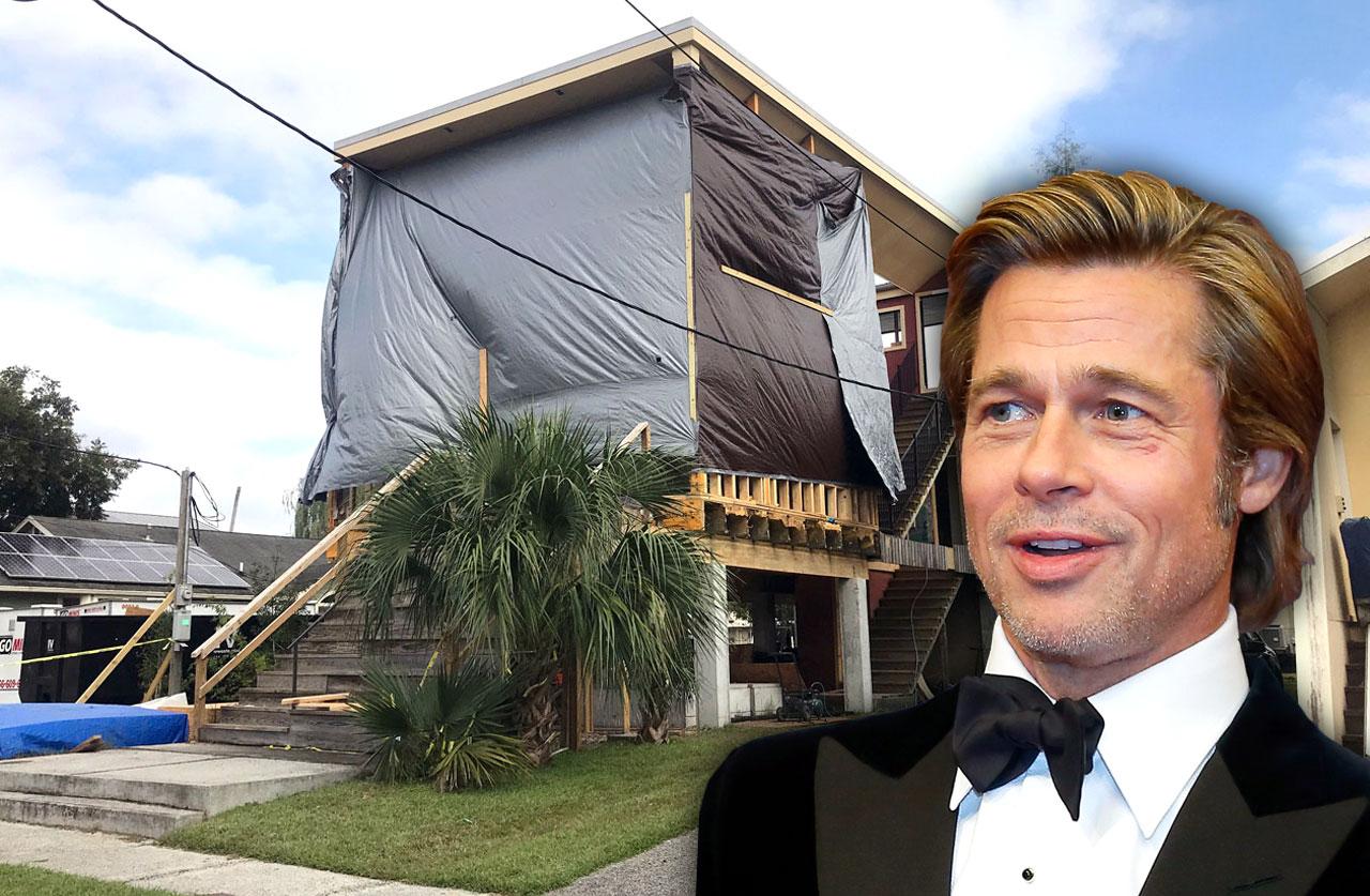 Brad Pitt’s Make It Right Foundation Fixes Damaged Houses In New Orleans