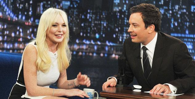 //jimmy fallon lindsay lohan