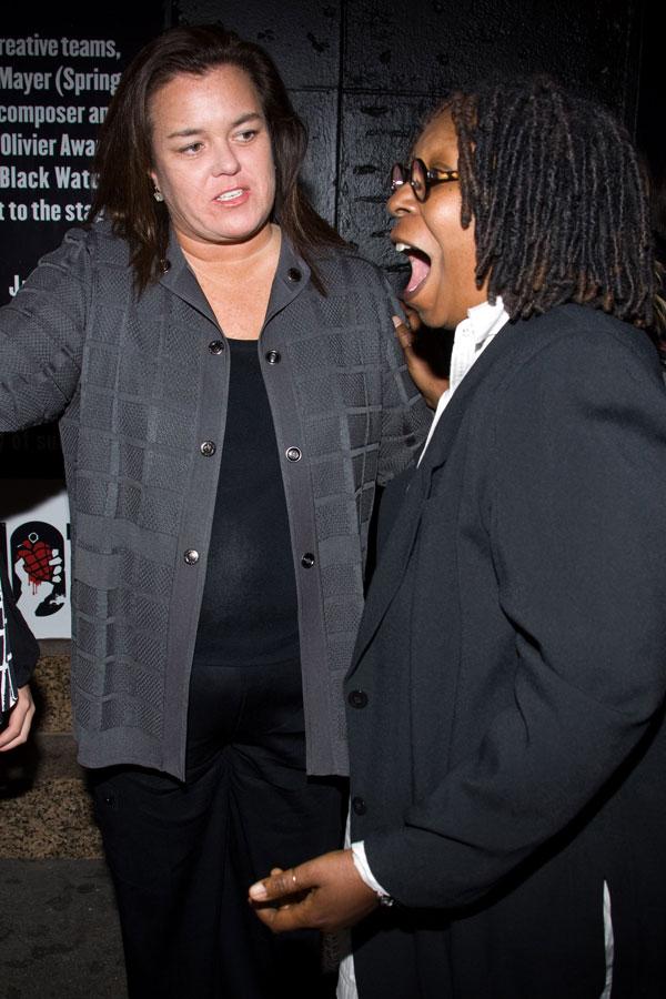 //Rosie O’Donnell and Whoopi Goldberg