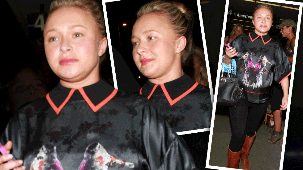 //hayden panettiere pregnant lax