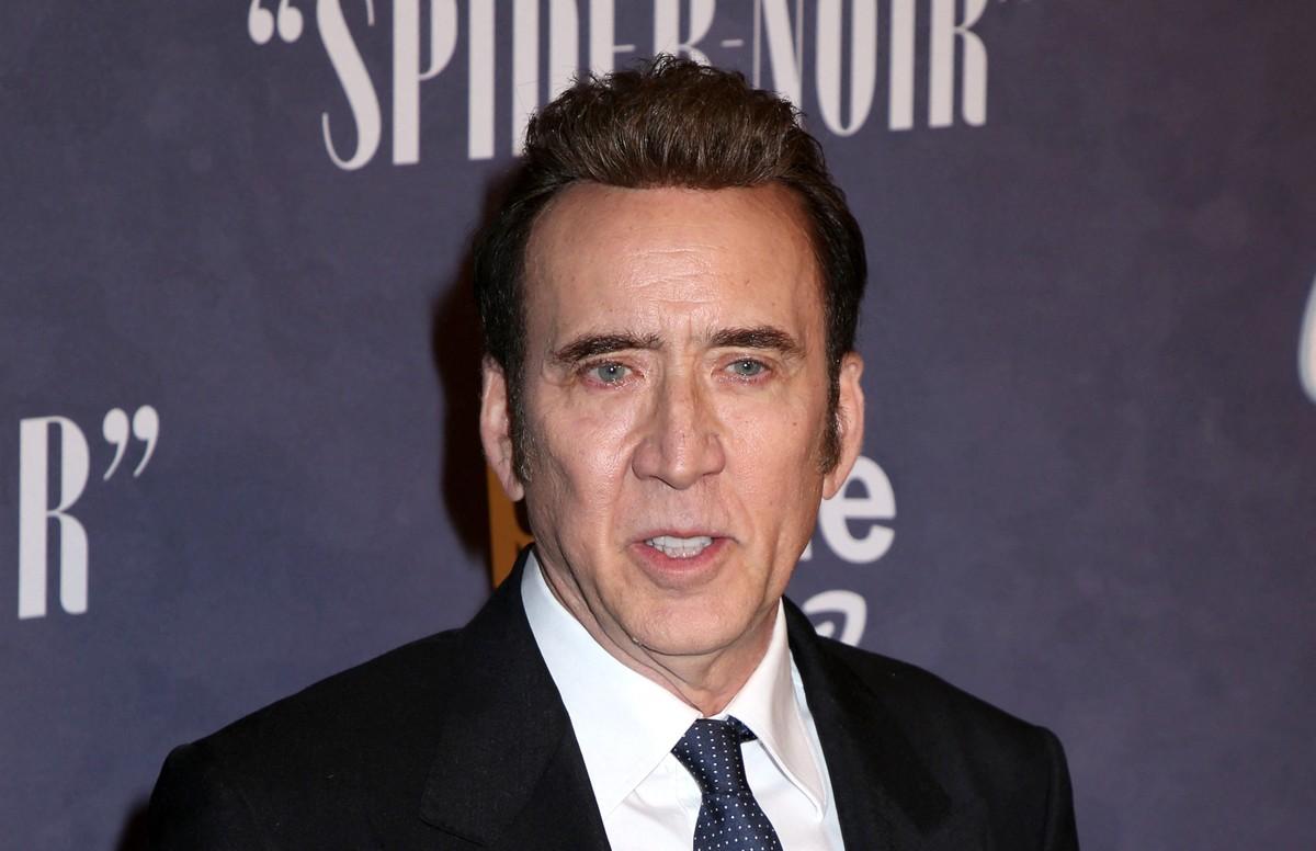 Nicolas Cage's Malibu home was pictured beside a 30-foot-by-30-foot sinkhole.