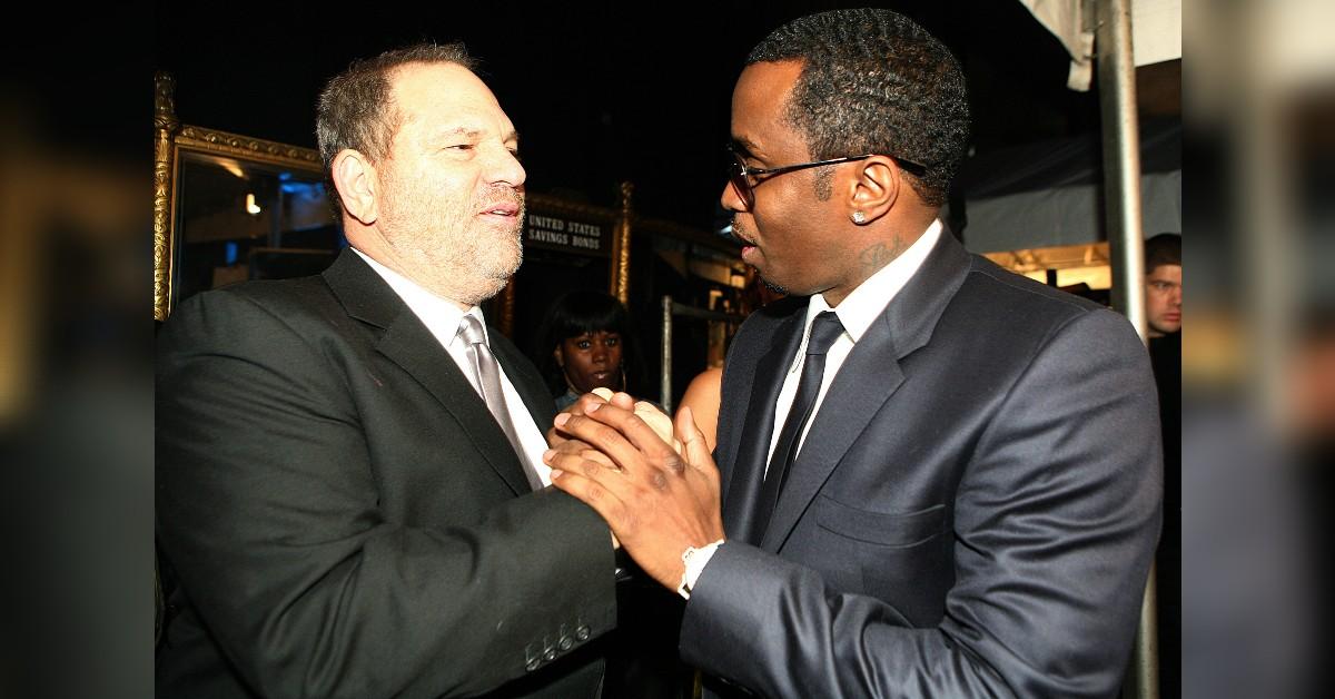 Photo of Harvey Weinstein and Sean 'Diddy' Combs