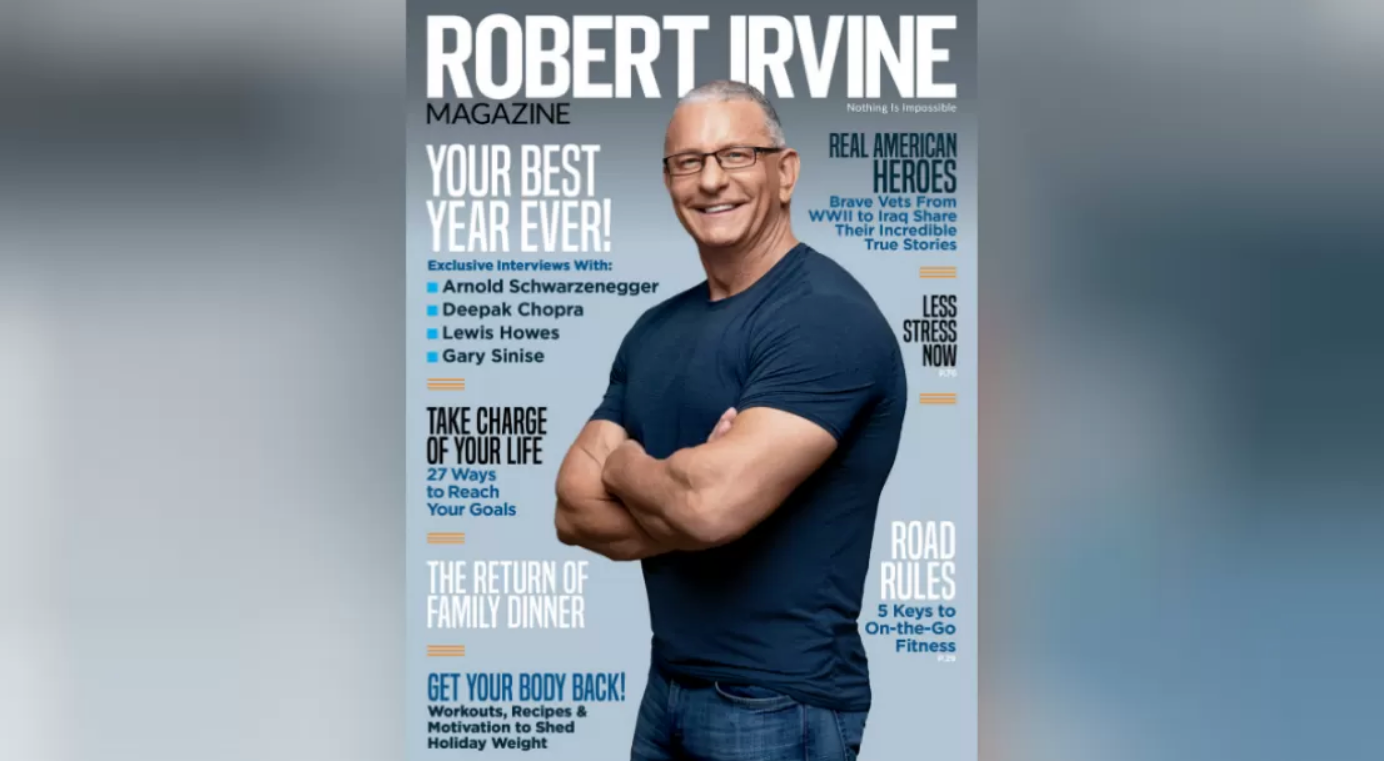 //robert irvine magazine