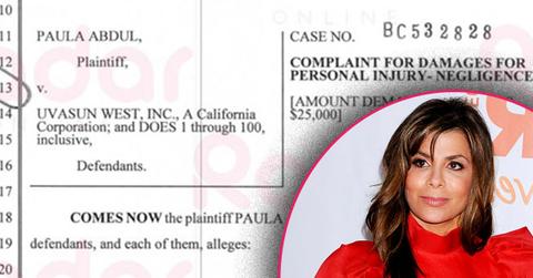paula abdul files lawsuit