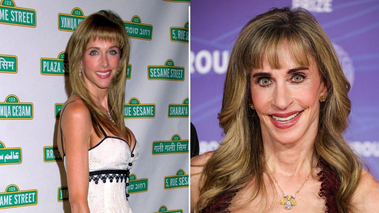 Split image of Susan Dell