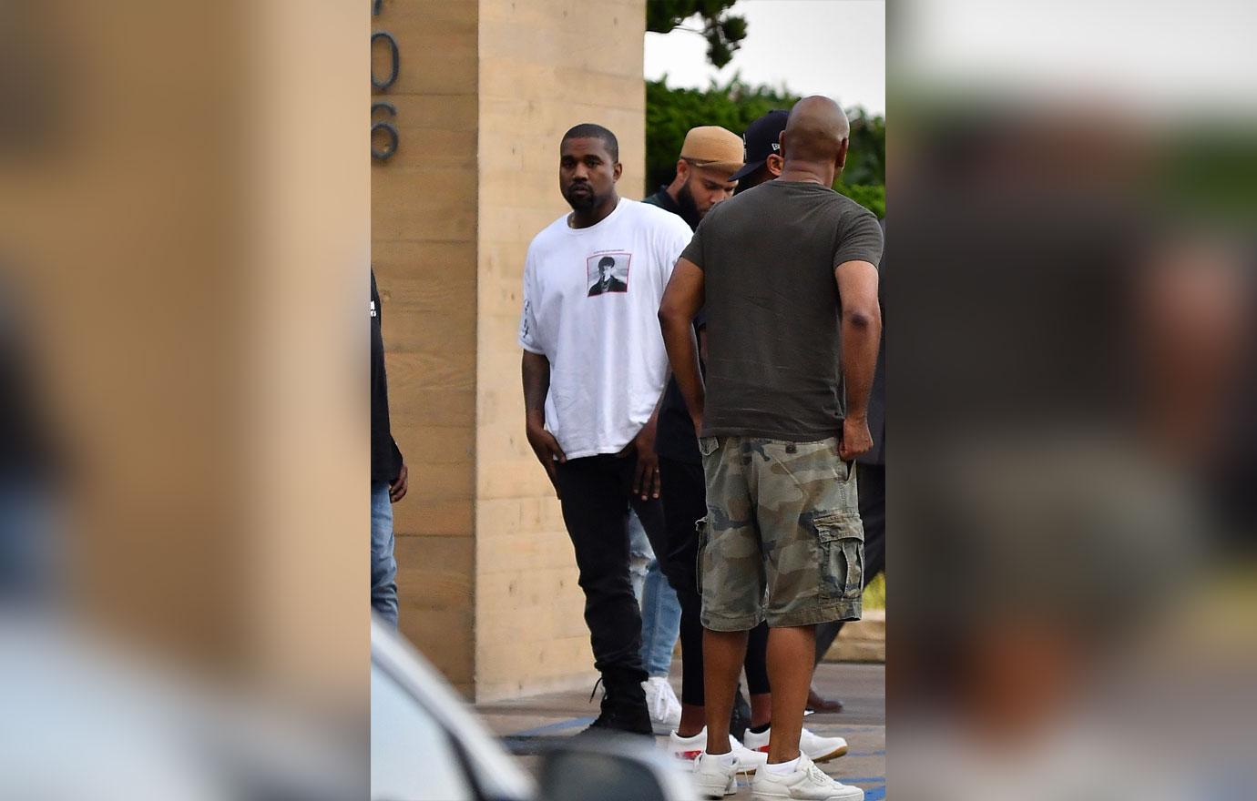 Kanye West Takes Dig At Taylor Swift With T Shirt Slogan