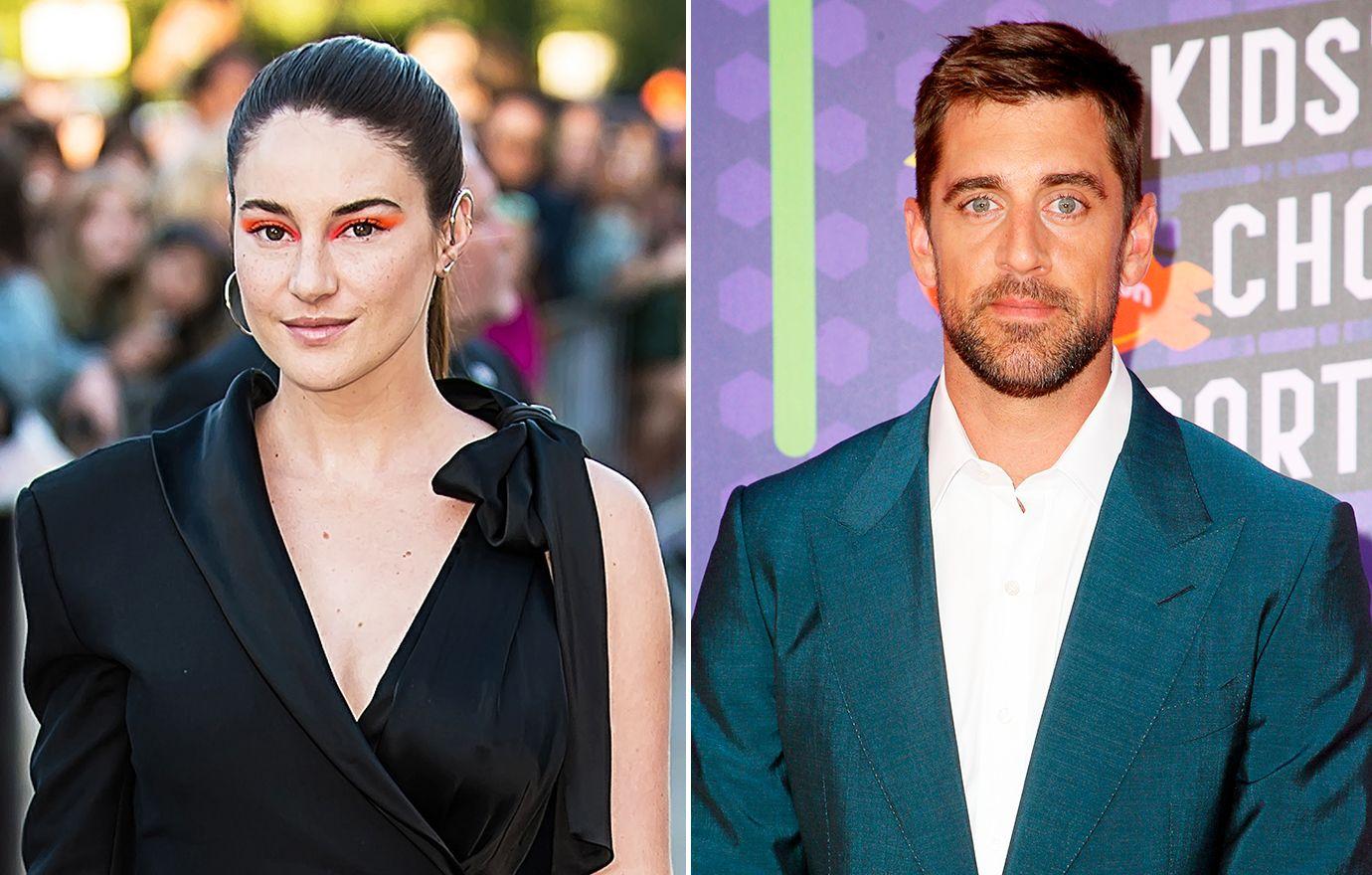 shailene woodley aaron rodgers split