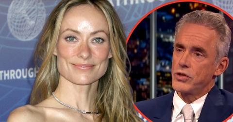 Photo of Olivia Wilde & Jordan Peterson