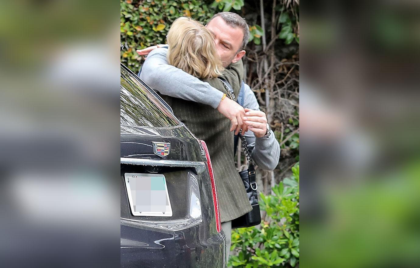 Liev Schreiber Naomi Watts Hug Kate Driver Breakup