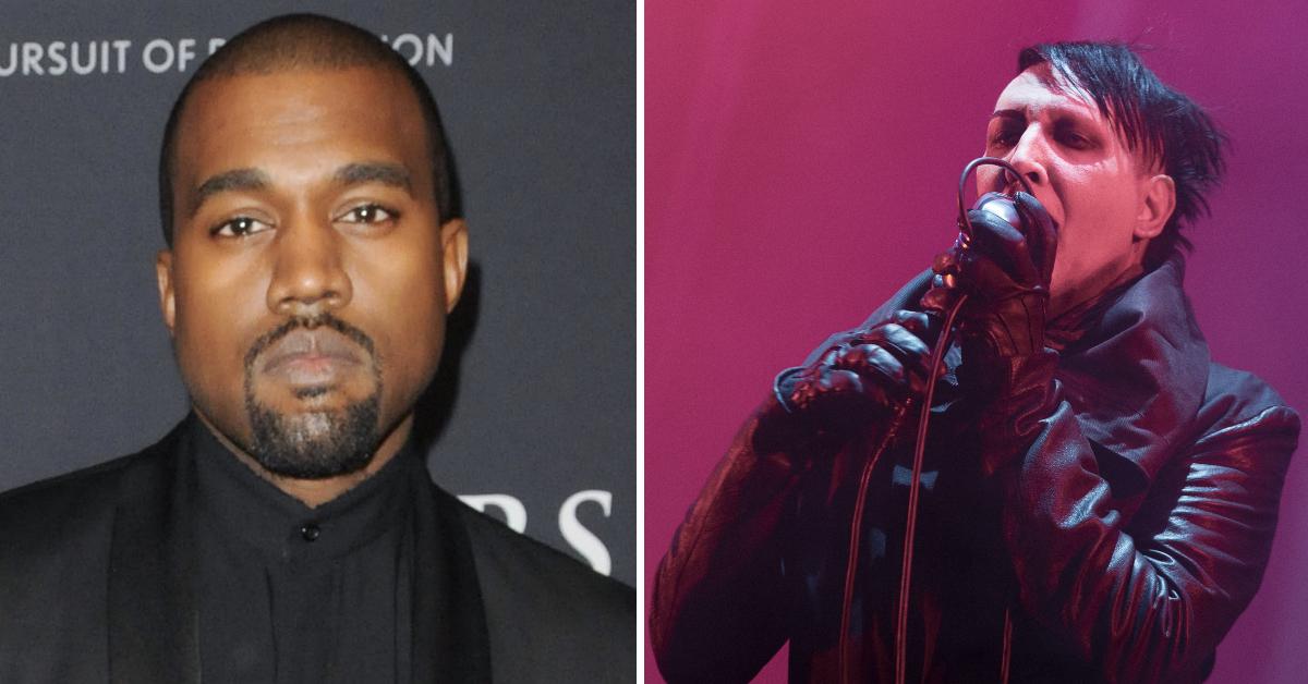 kanye west works with marilyn manson pp