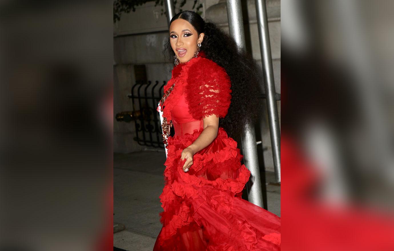 Cardi B Bump On Head Statement After Attacking Nicki Minaj