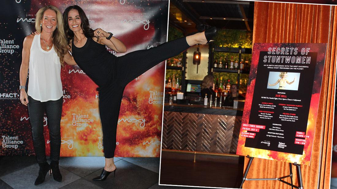 Celebrity Stuntwomen Reveal Hollywood Secrets & Challenges At NYC Panel Discussion