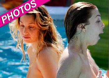 //whitney port bikini malfunction topless inf
