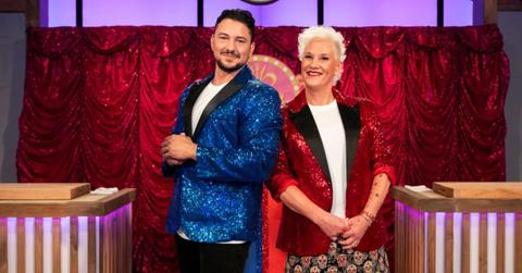 photo of Anne Burrell and Gabe Bertaccini