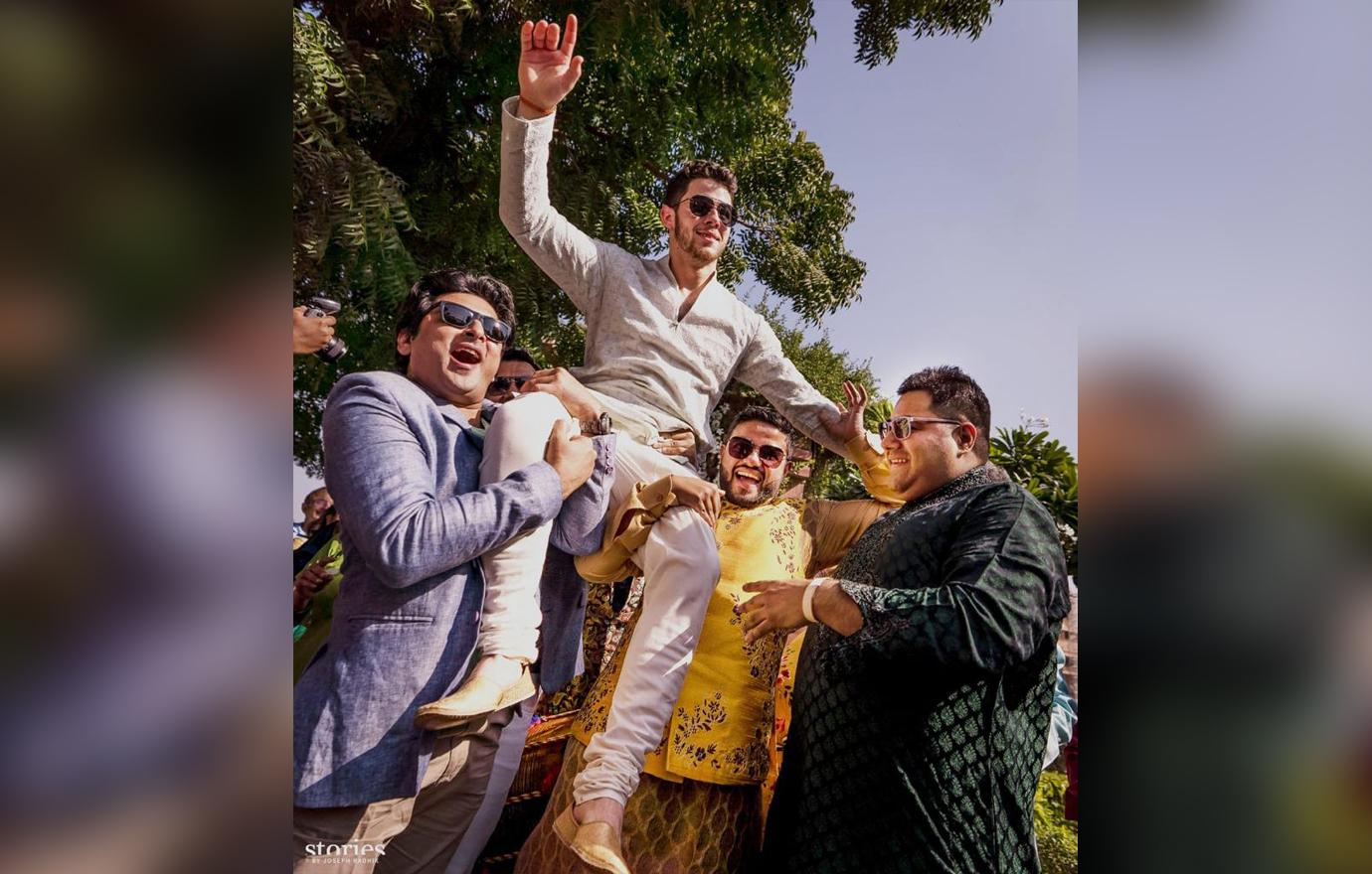 //nick jonas and priyanka chopra families join in wedding celebrations