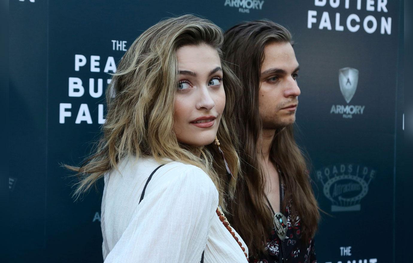 Paris Jackson & Boyfriend Gabriel Glenn Show PDA At Premiere