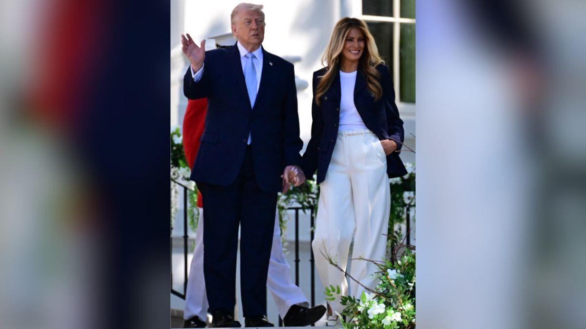 Photo of Donald Trump, Melania Trump