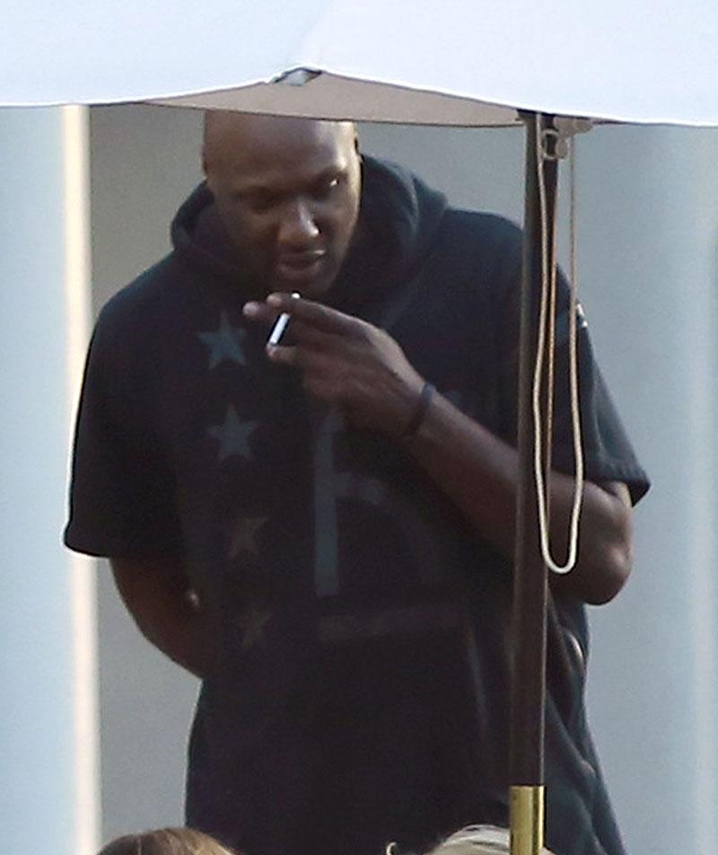 //lamar doom rehab smoking photos