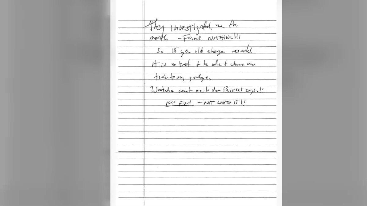 Mark Epstein claimed Jeffrey Epstein's alleged suicide note was fabricated after the July 2019 jail incident.