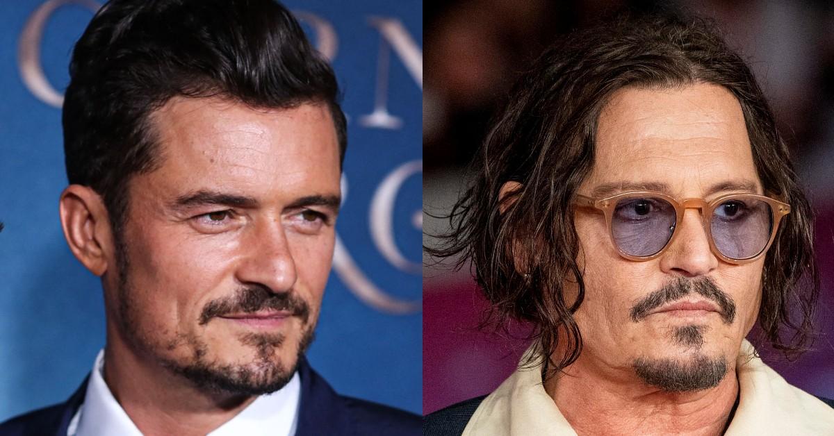 Photo of Johnny Depp and Orlando Bloom