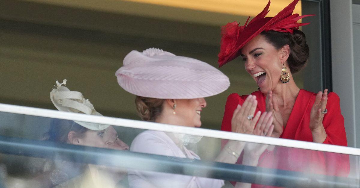 Photo of Kate Middleton and Sophie, Duchess of Edinburgh