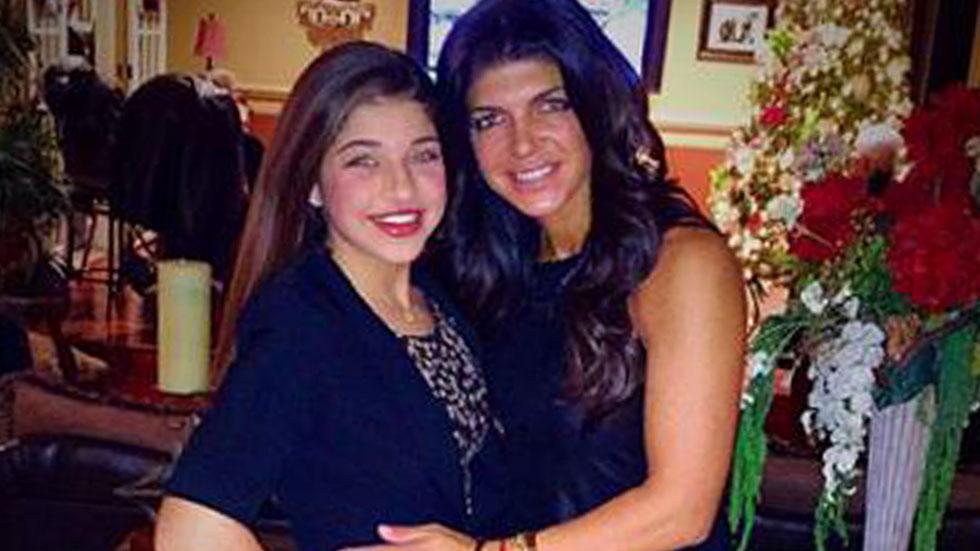 Gia Giudice and Teresa Giudice On New Year's Eve