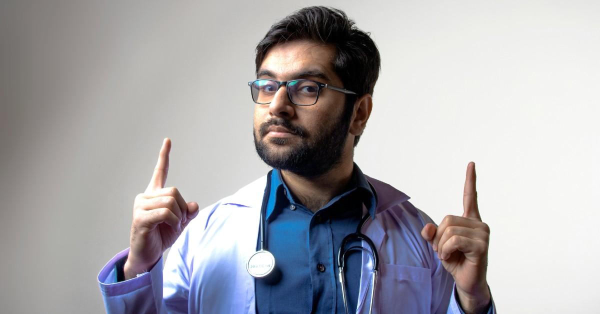Doctors removed the cucumber and discovered a bite had been taken off the top.