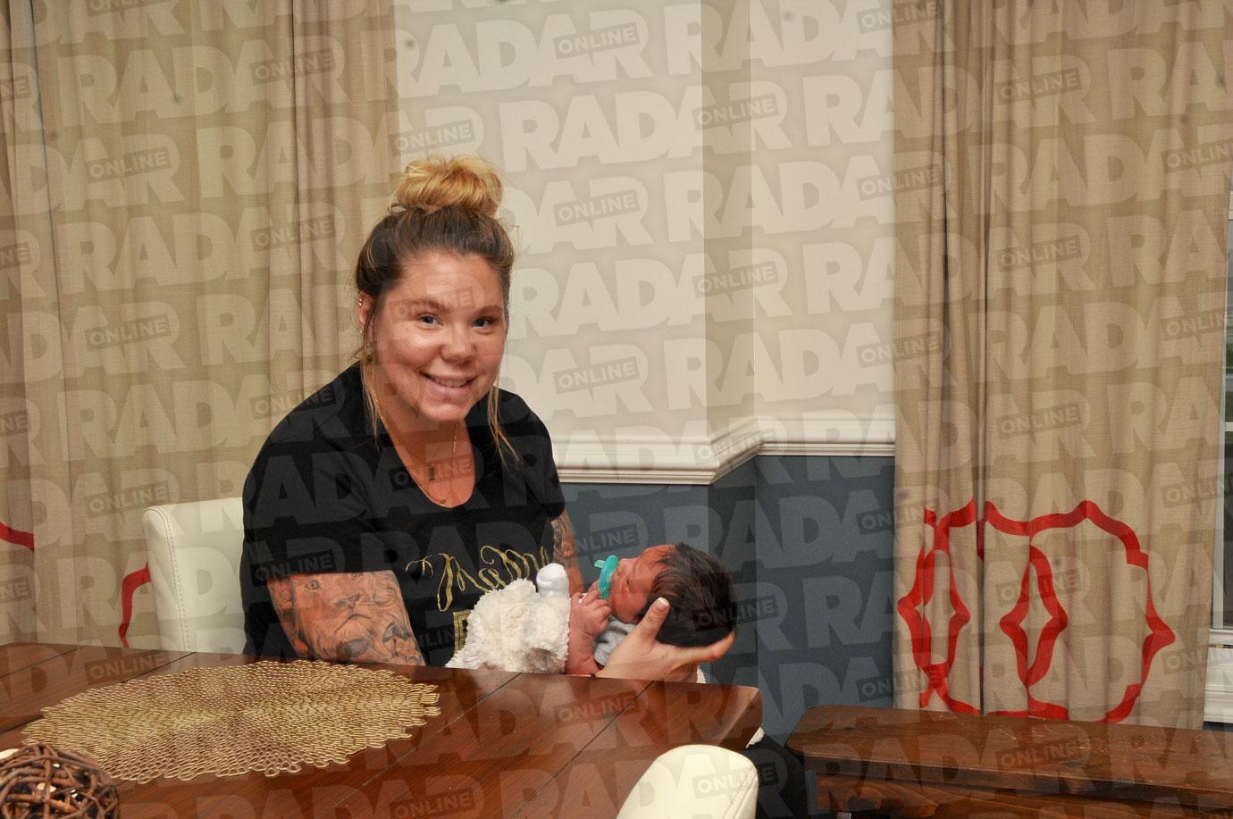 //kailyn lowry newborn son first photos teen mom