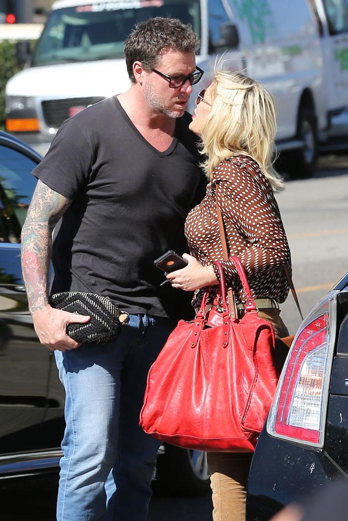 Tori Spelling Broke Dean McDermott Goyard Luggage